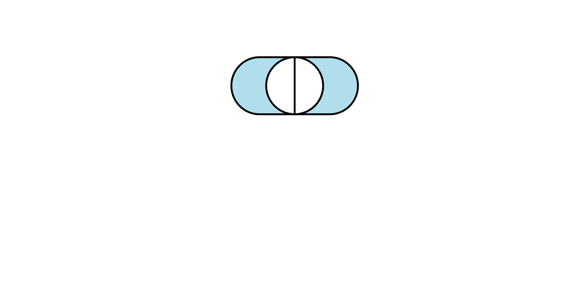 Logotipo de Pharmahaus escuela industrial en blanco