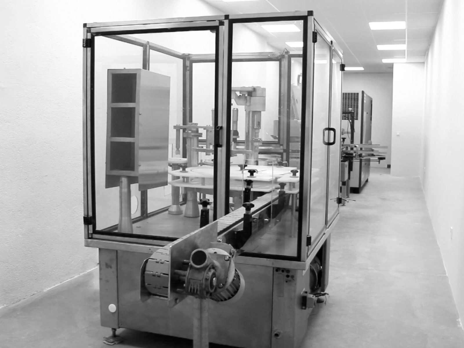 máquina de producción del sector industrial